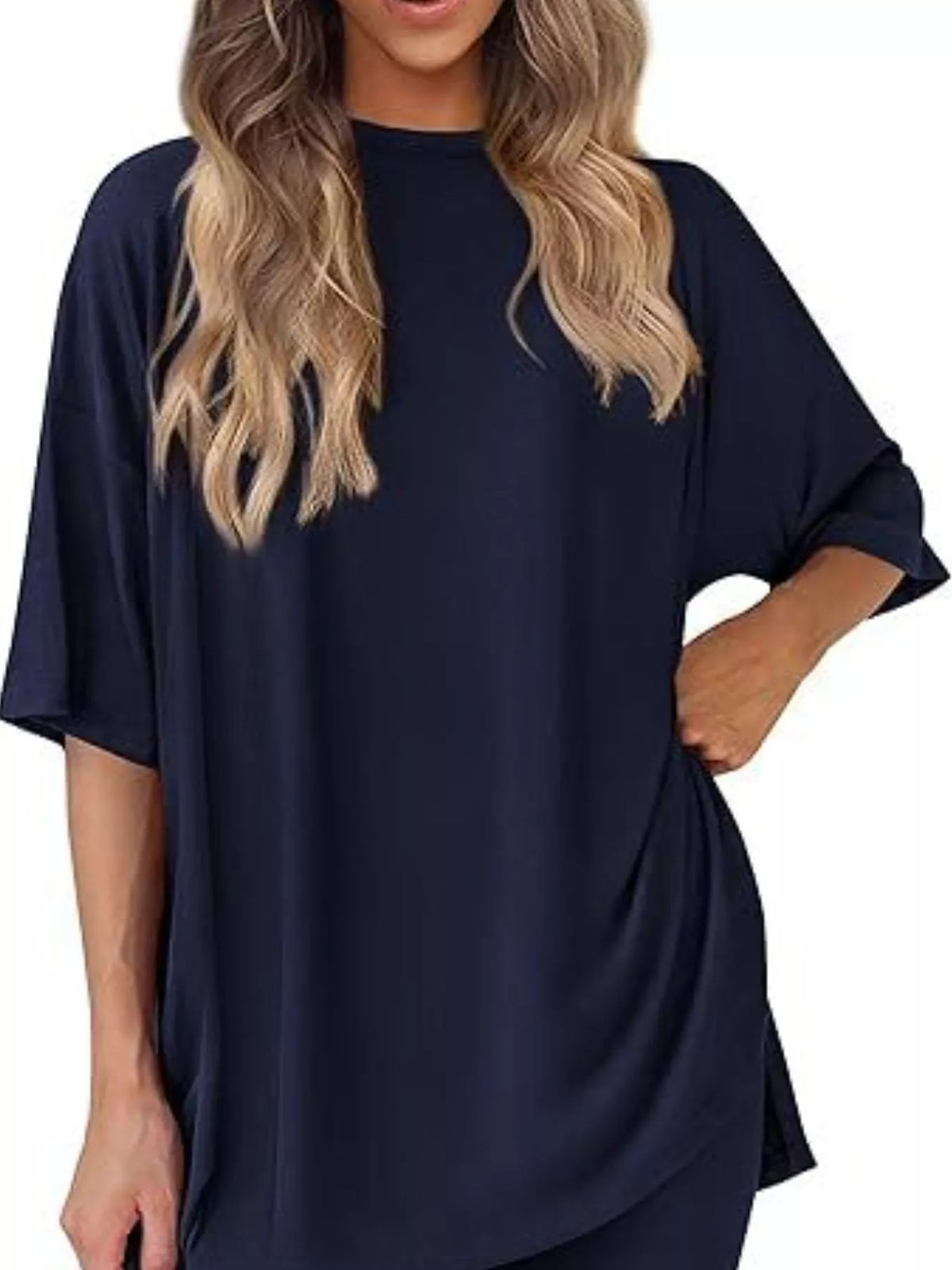 Full Round Neck Two-piece Set (14)