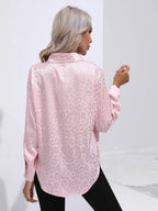 Leopard Collared Neck Long Sleeve Shirt (4)