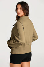 Half Zip Long Sleeve Sweatshirt (10)