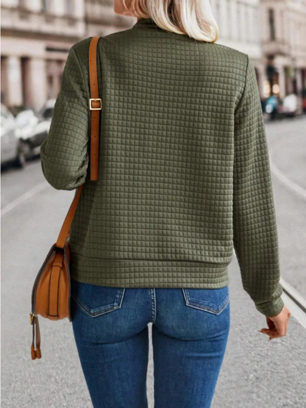 Zip Up Long Sleeve Jacket (2)