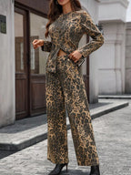 Button Up Long Sleeve Top Jeans Denim Set (2)