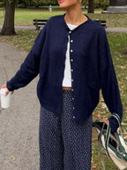 Button-down Dropped Shoulder Cardigan (20)
