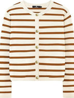 Striped Button-up Cardigan (15)