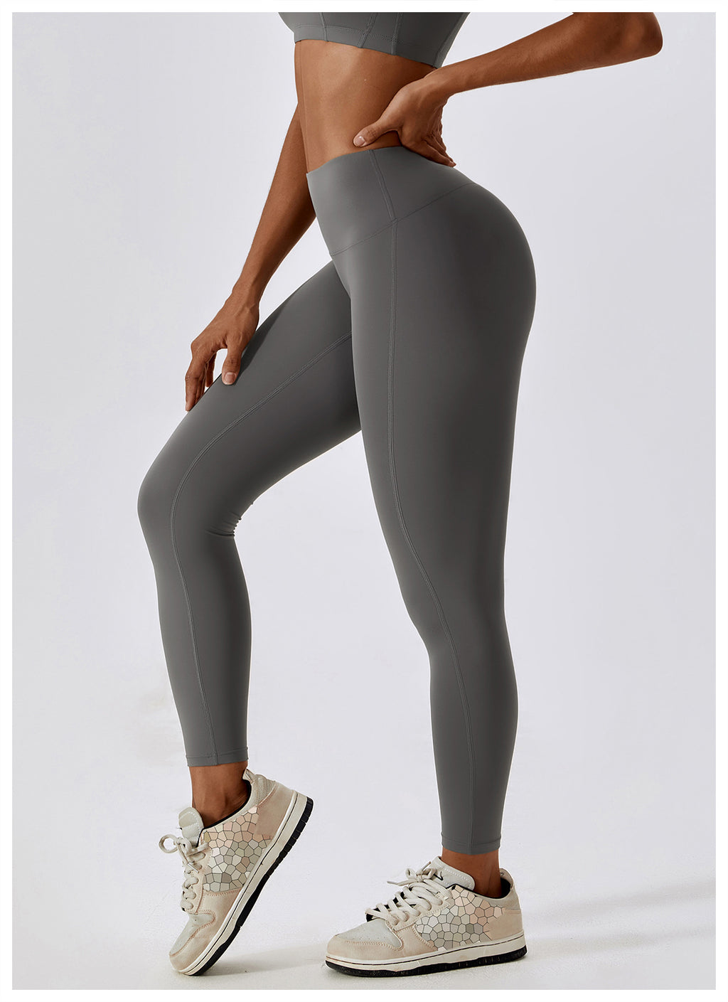 Quick-drying Nude Feel Hip Raise Yoga Pants Outdoor Leggings photo 16