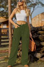 Loose Fit Drawstring Jeans Pocket (20)