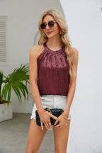 Sequin Grecian Neck Tank (13)