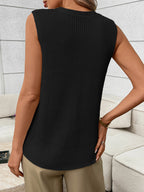 Button-down Knit Sweater Vest (10)