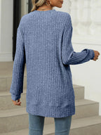 Ribbed Knit Round Neck Sweater (7)