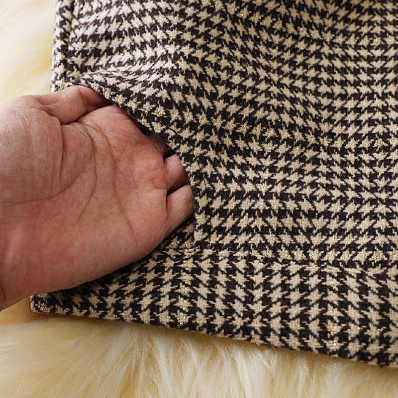 Houndstooth Midi Skirt photo 3