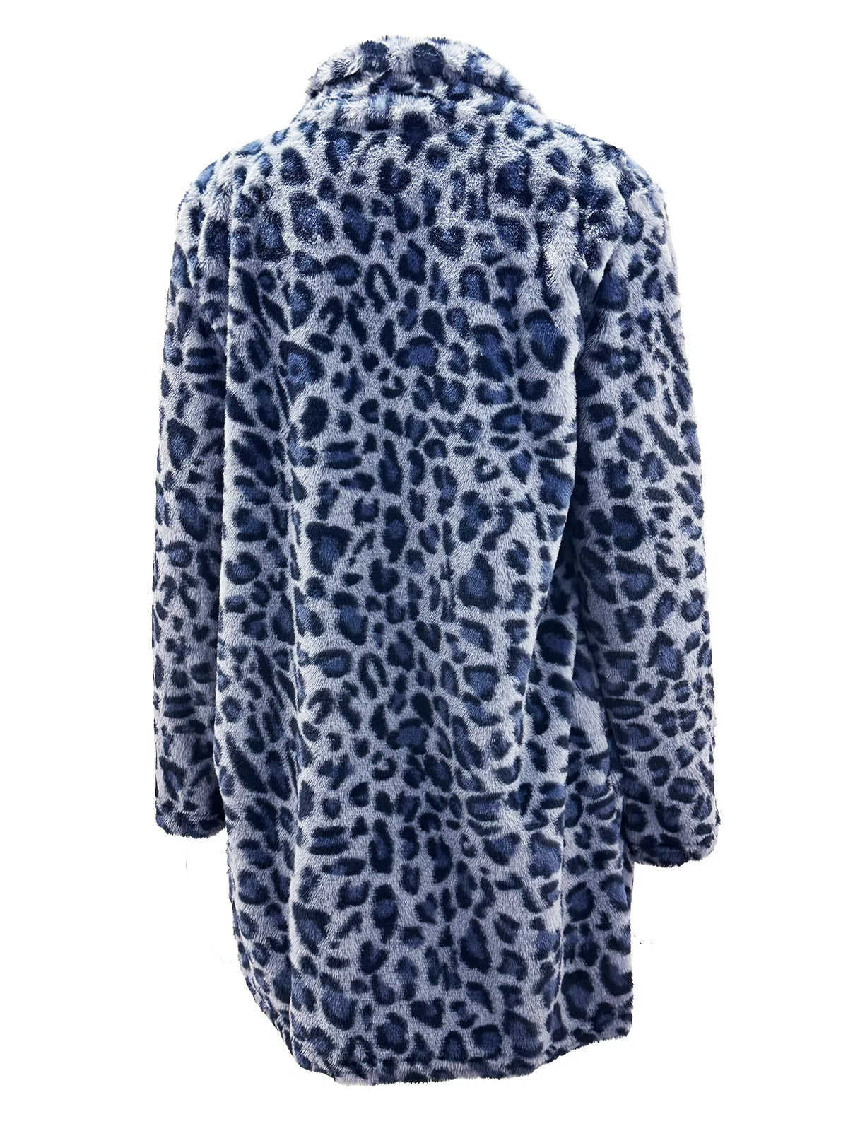 Full Size Leopard Open Front Outerwear Plus (6)