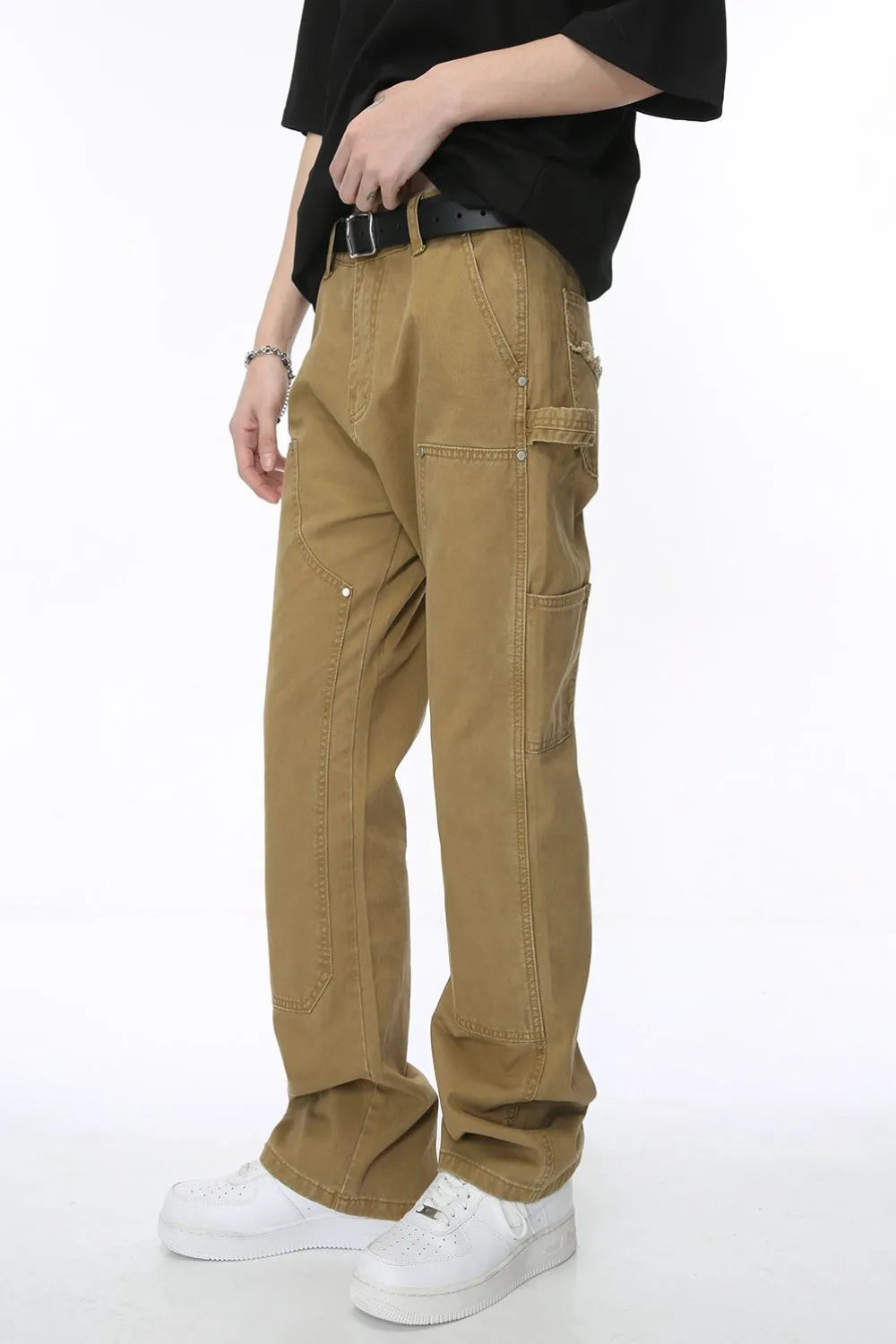Mid Rise Baggy Jeans Pockets (2)