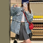 Vintage Denim Jacket Detachable Top photo 10