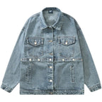 Vintage Denim Jacket Detachable Top photo 6