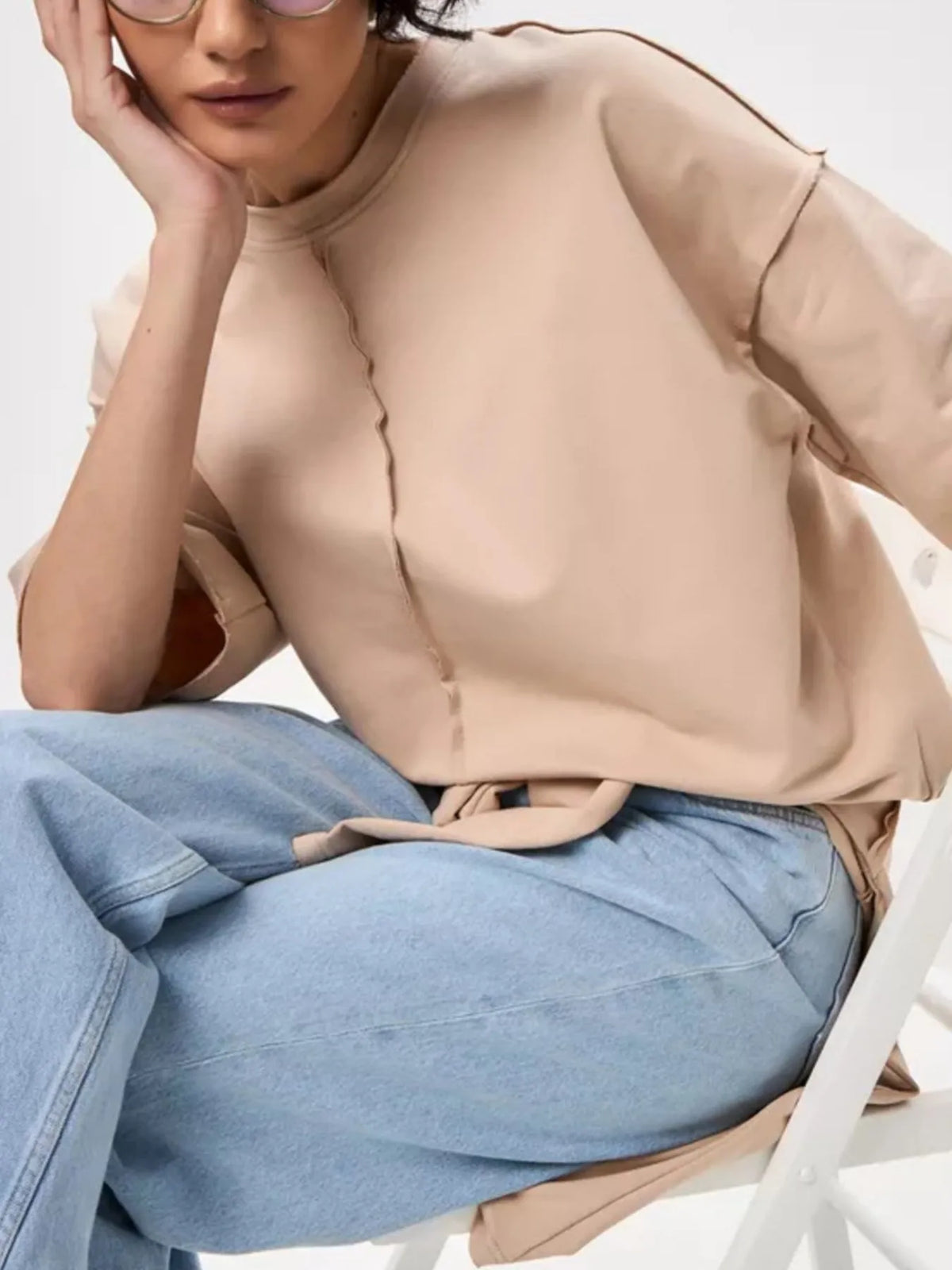 Round Neck Half Sleeve T-shirt (13)