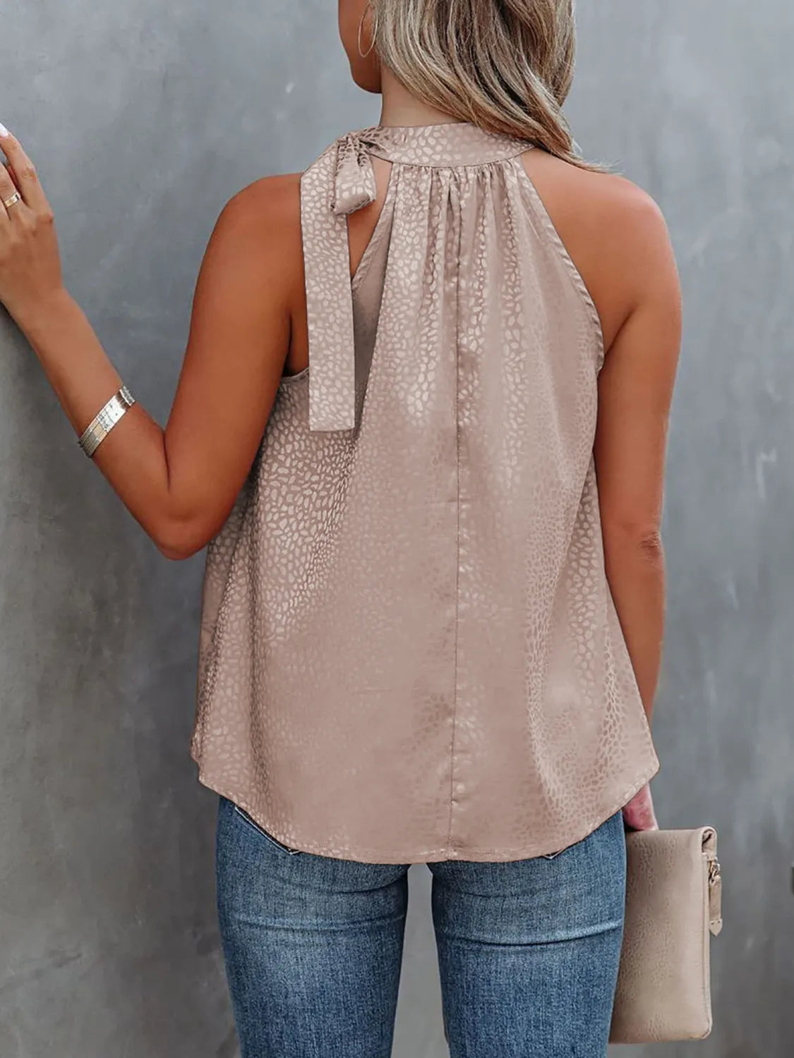 Tied Animal Print Cami (5)