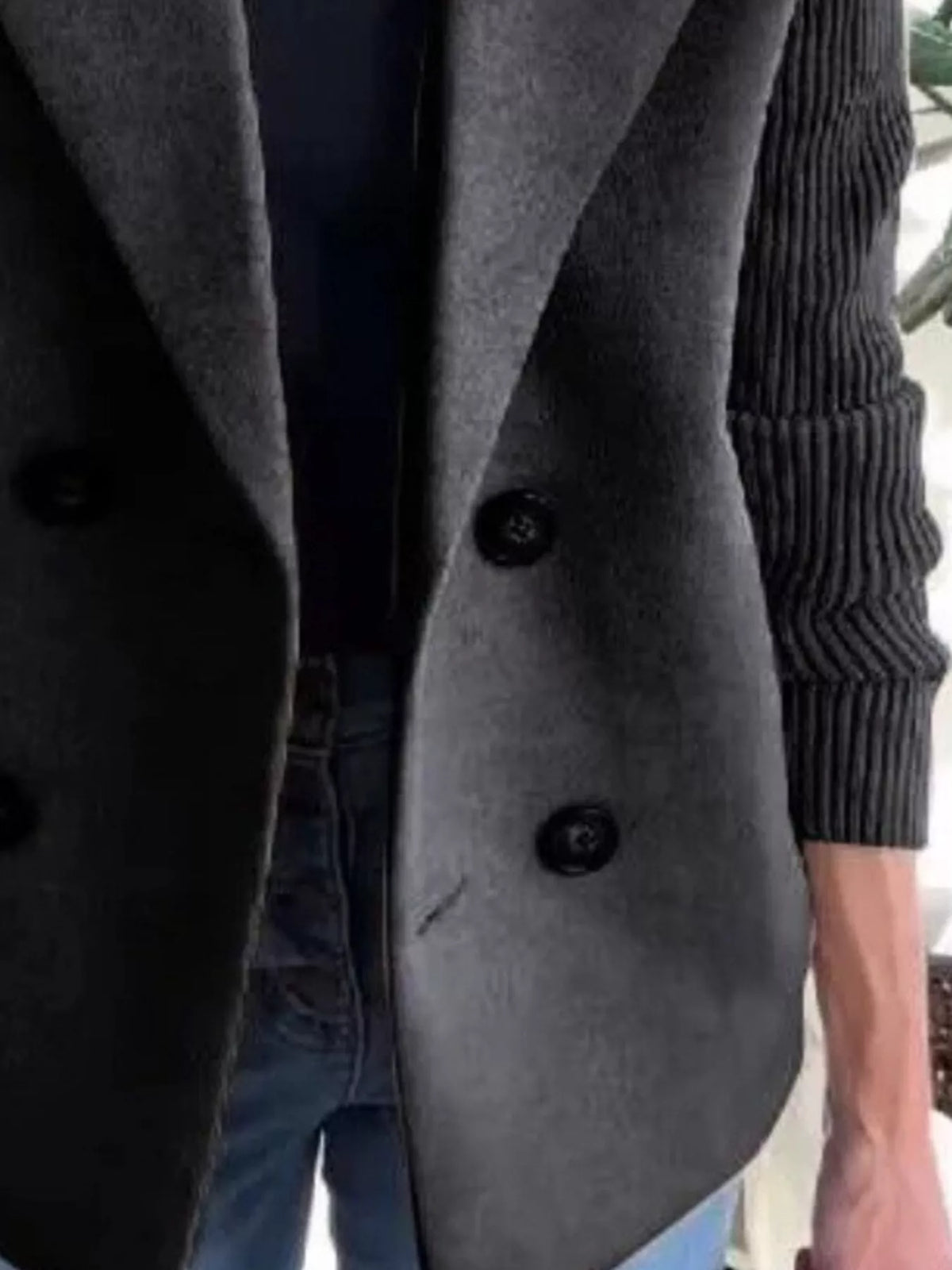 Full Size Knitted Blazer (11)