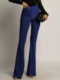 High-waisted Flared Pants