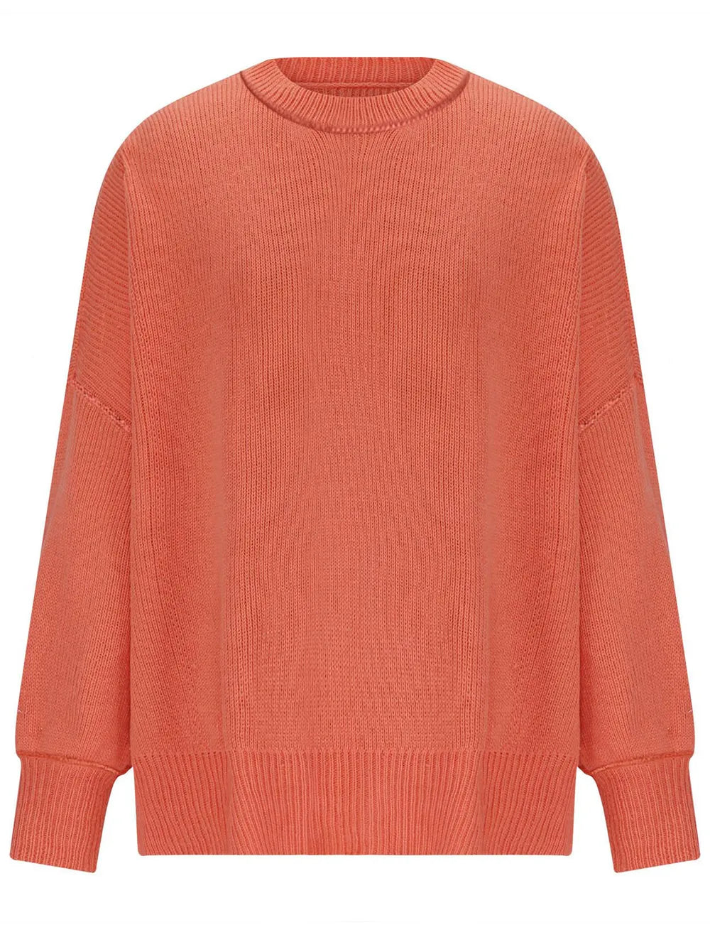 Round Neck Long Sleeve Sweater (8)