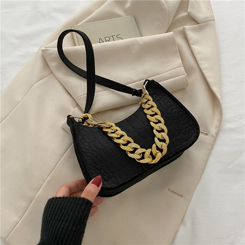 Solid Color One Shoulder Messenger Bag variant CJNS161940401AZ
