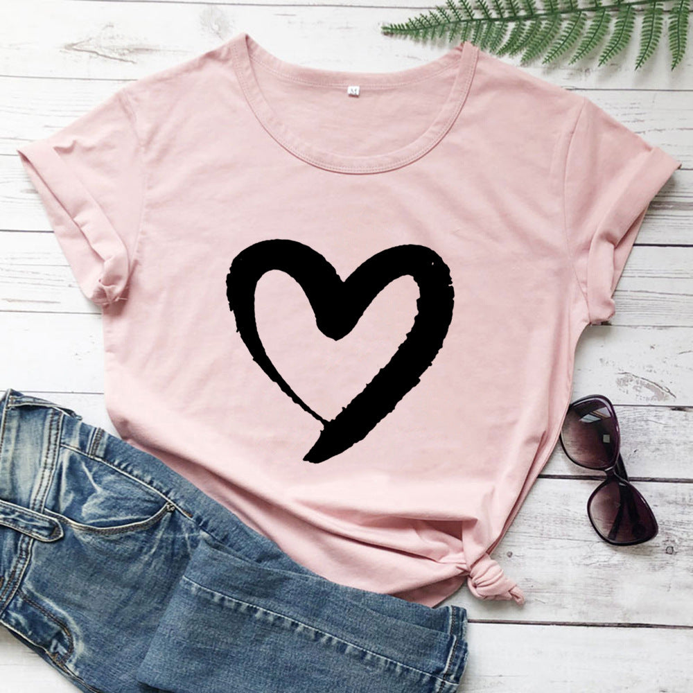 T-shirt Bottoming Shirt variant CJNSSYCS03694-Peach-L|CJNSSYCS03694-Peach-S|CJNSSYCS03694-Peach-XXL|CJNSSYCS03694-Peach-XL|CJNSSYCS03694-Peach-3XL|CJNSSYCS03694-Peach-M