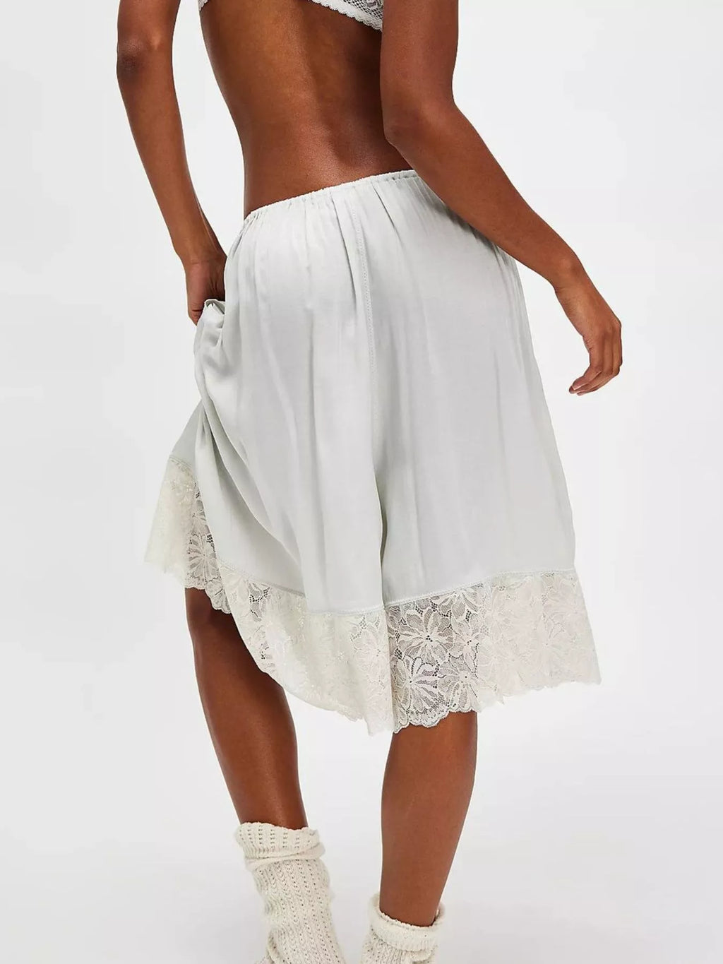 Lace Trimmed Shorts (11)