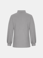 Full Size Mock Neck Long Sleeve T-shirt (8)