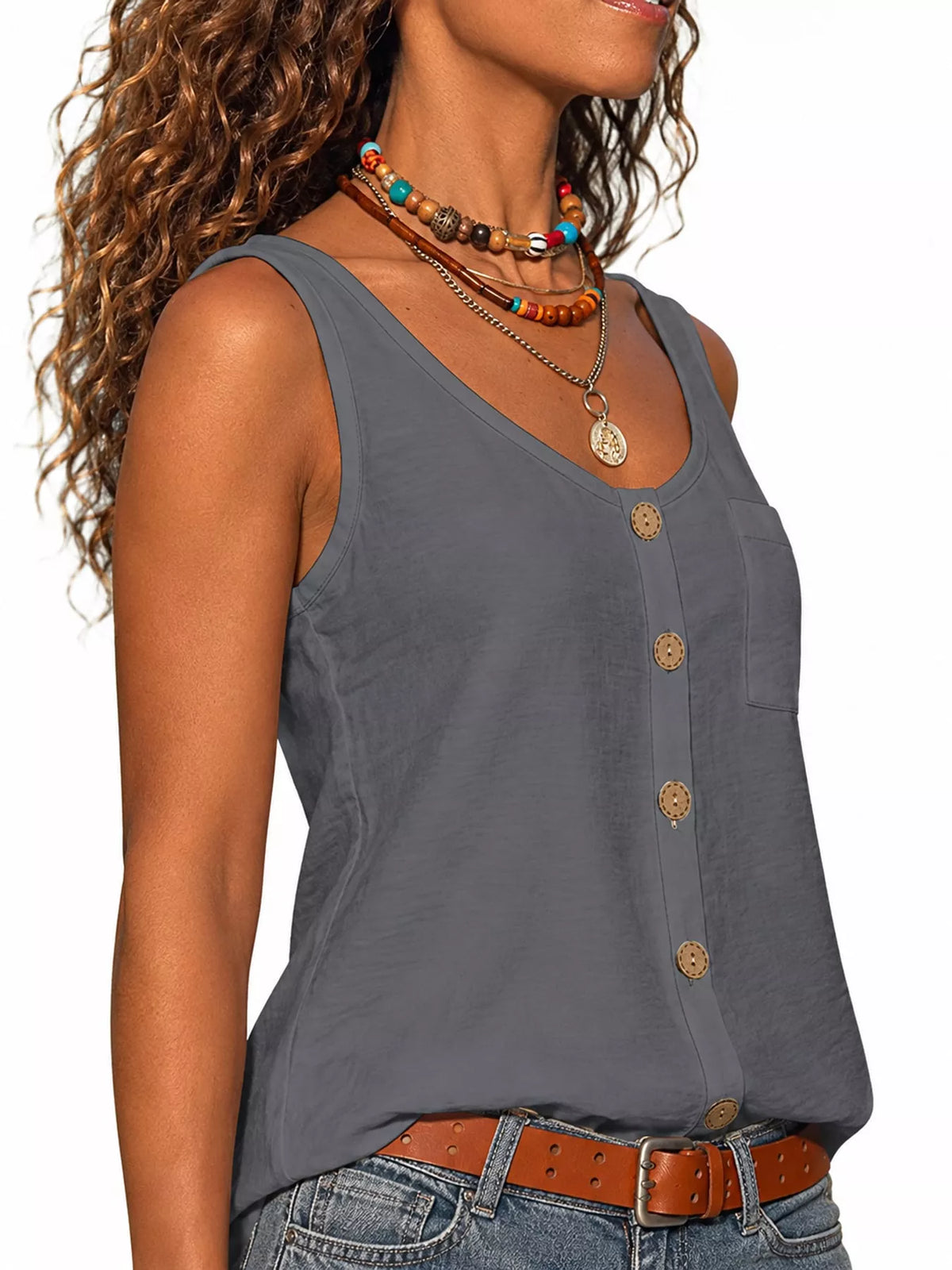 Full Size Casual Round Neck Tank Plus (11)