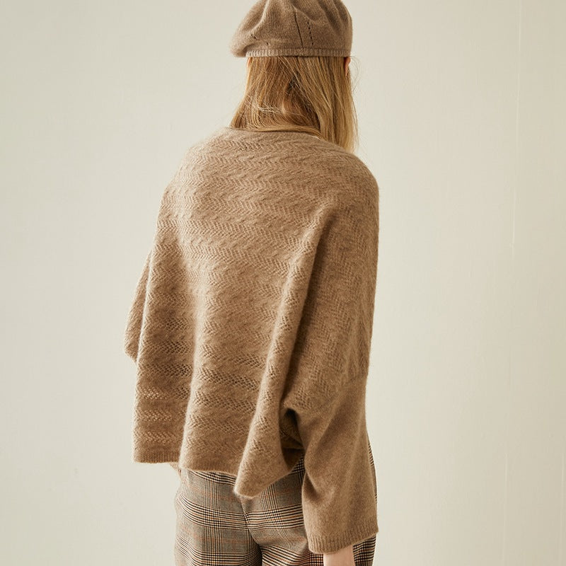 Shawl Scarf Pure Cashmere Cardigan photo 2