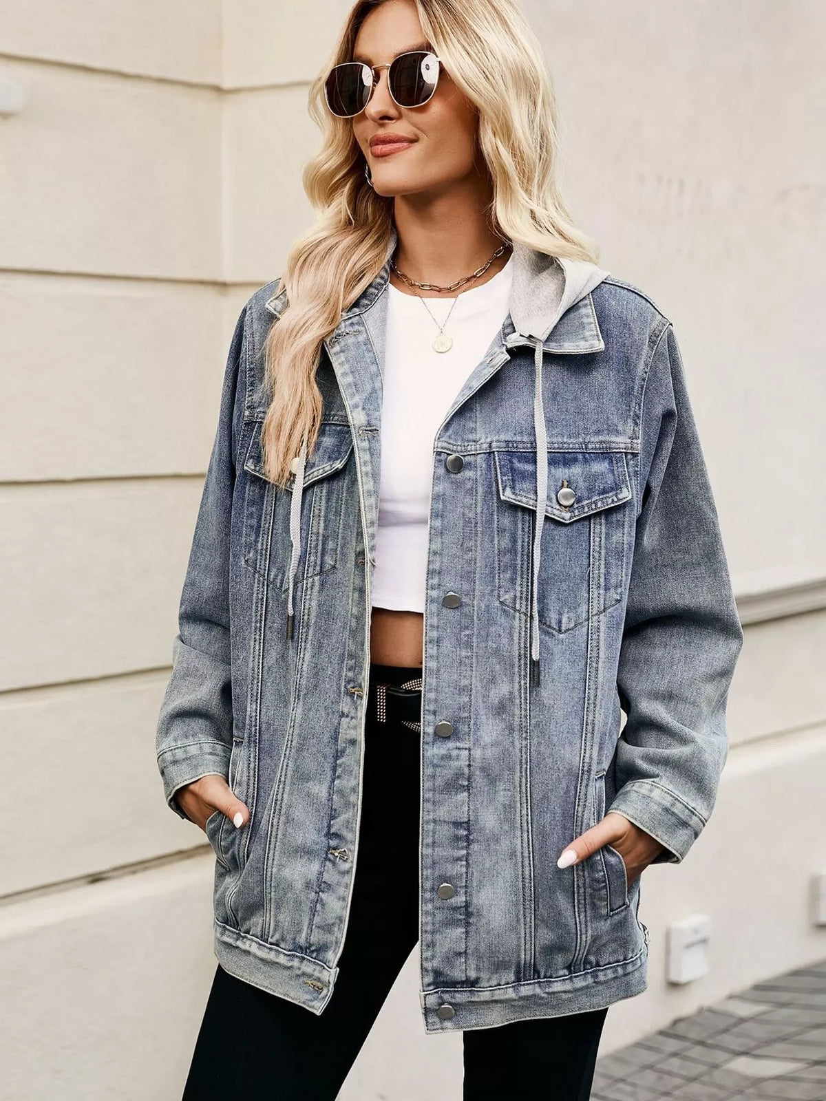 Button Up Long Sleeve Denim Jacket (16)