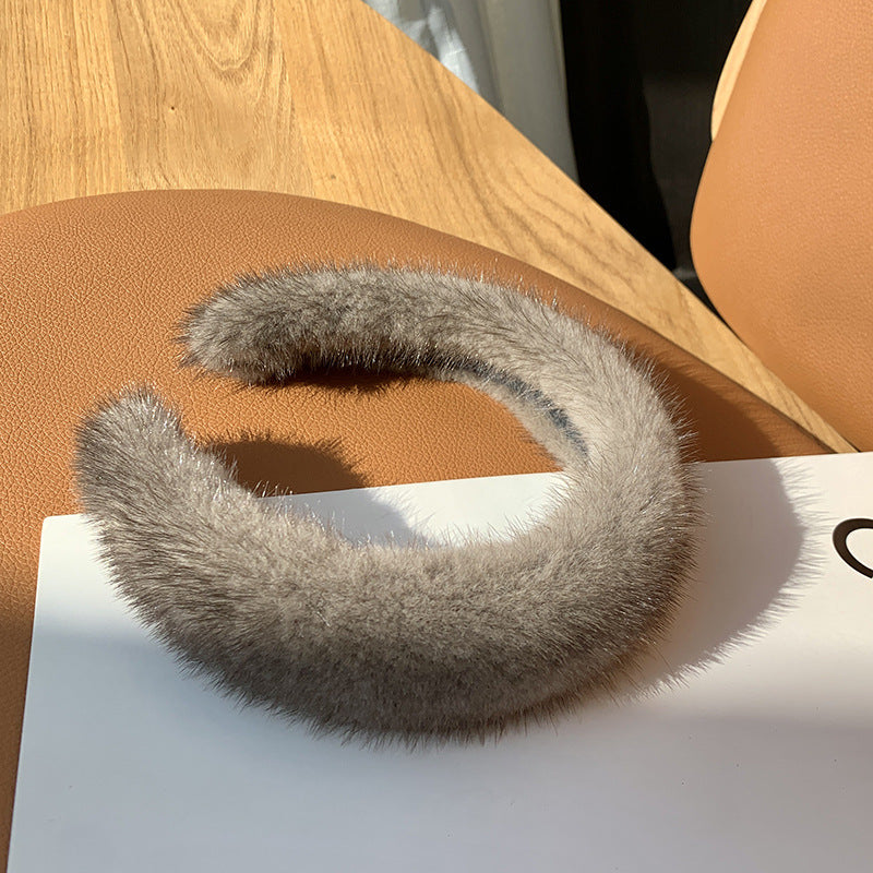 Hair Band Plush Mink Candy photo 5