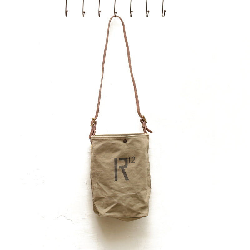 Washed Vintage Art Canvas Diagonal Cross Bag photo 4