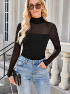 Mock Neck Long Sleeve Top (12)