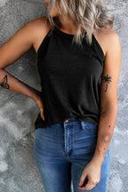 Curved Hem Grecian Tank Top (6)