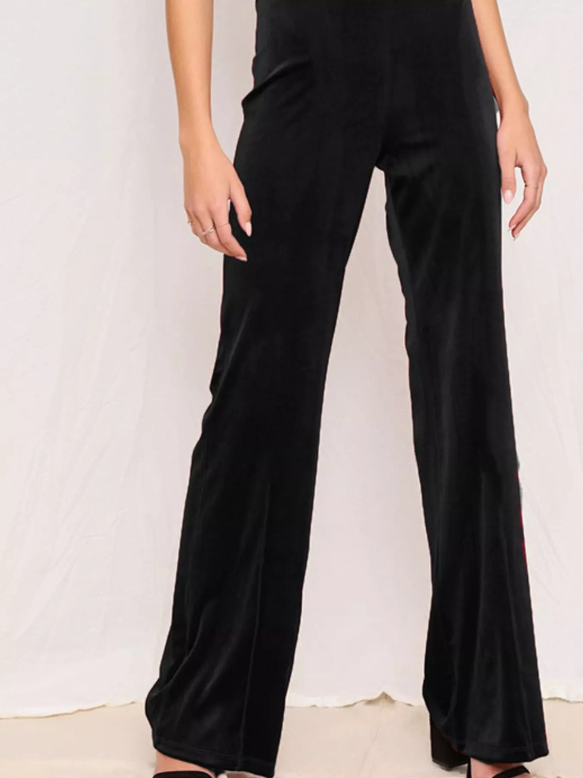 Full Size Velvet Wide Leg Pants Plus (7)