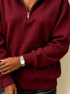 Kangaroo Pocket Half-zip Hoodie (12)