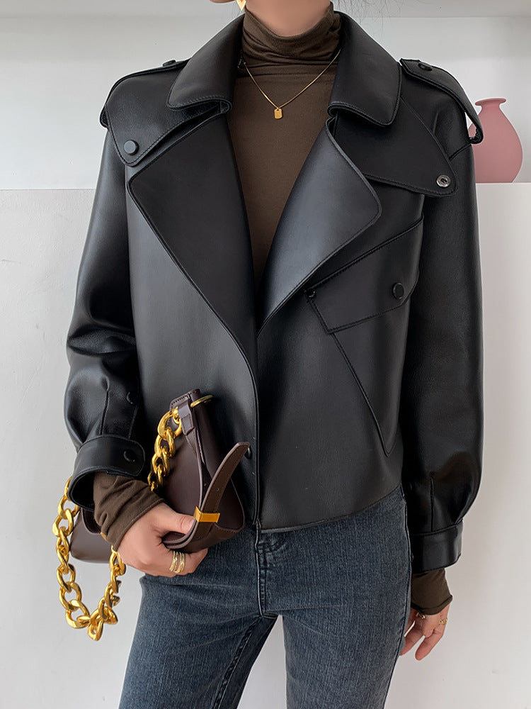 Genuine Leather Clothes Coat variant CJYD216257901AZ|CJYD216257902BY|CJYD216257903CX