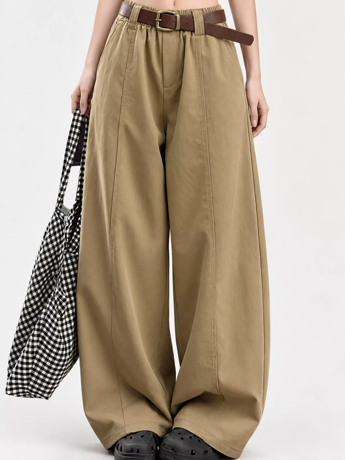 Wide-leg Cargo Pants (3)