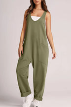 Wide Strap Jumpsuit Pockets (4)
