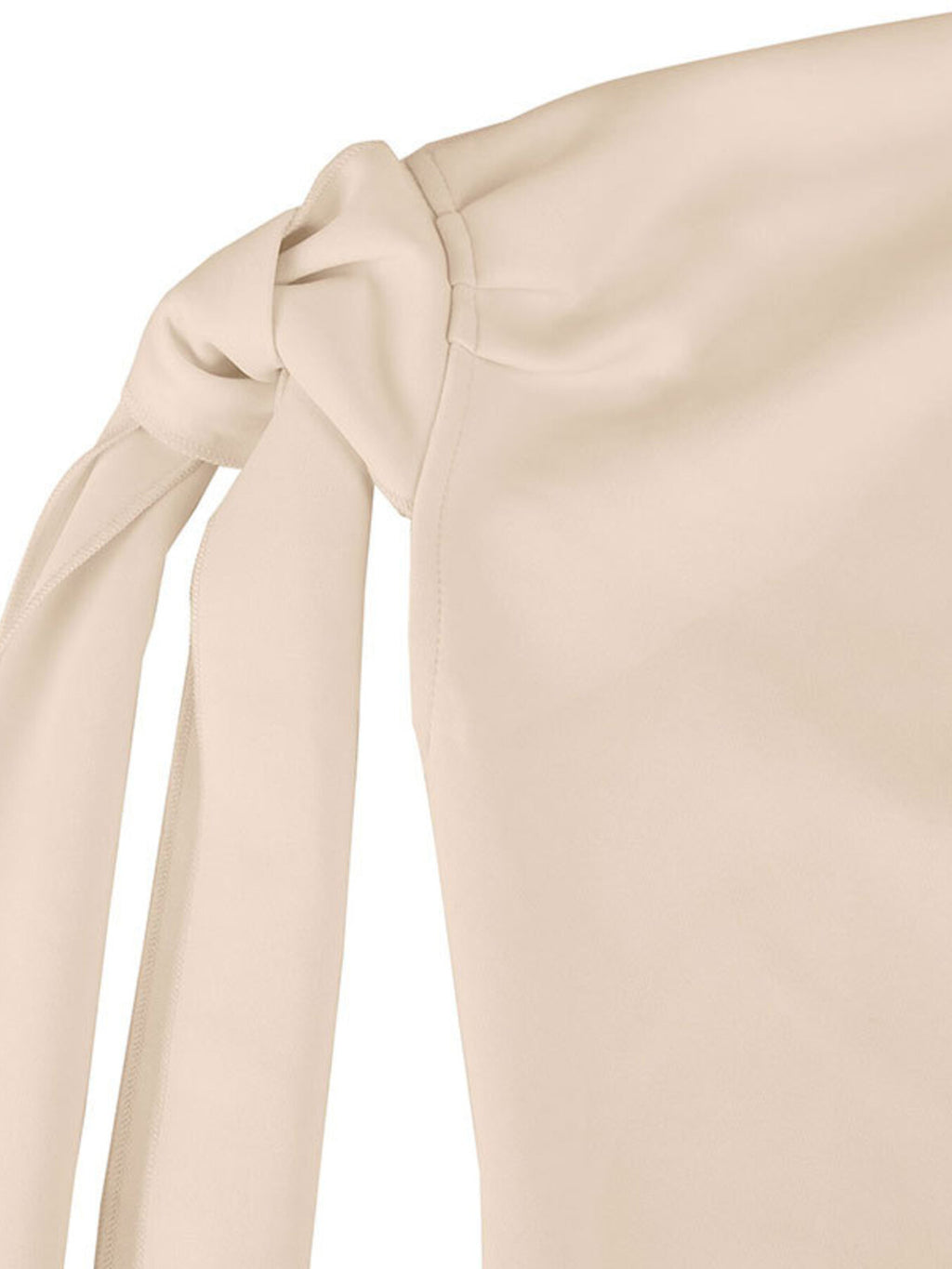 One-shoulder Bowknot Mini Dress (10)