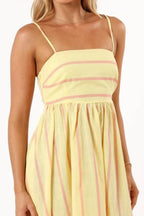 Striped Square Neck Cami Dress (21)