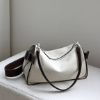 Toast-colored Casual Top-grain Leather Tote Bag photo 5