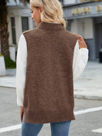 Cable Knit V-neck Sweater Vest (8)