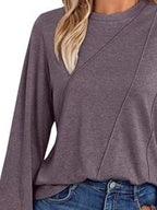 Round Neck Long Sleeve Top (12)
