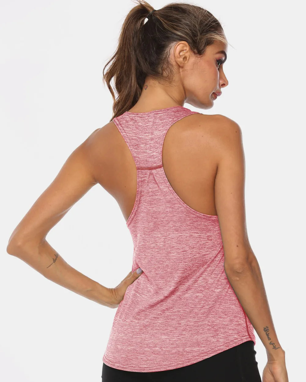 Full Size Scoop Neck Wide Strap Active Tank (14)