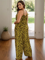 Full Size Leopard Scoop Neck Wide Leg Jumpsuit (14)