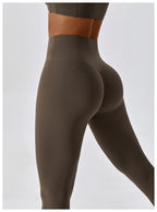 Quick-drying Nude Feel Hip Raise Yoga Pants Outdoor Leggings photo 13