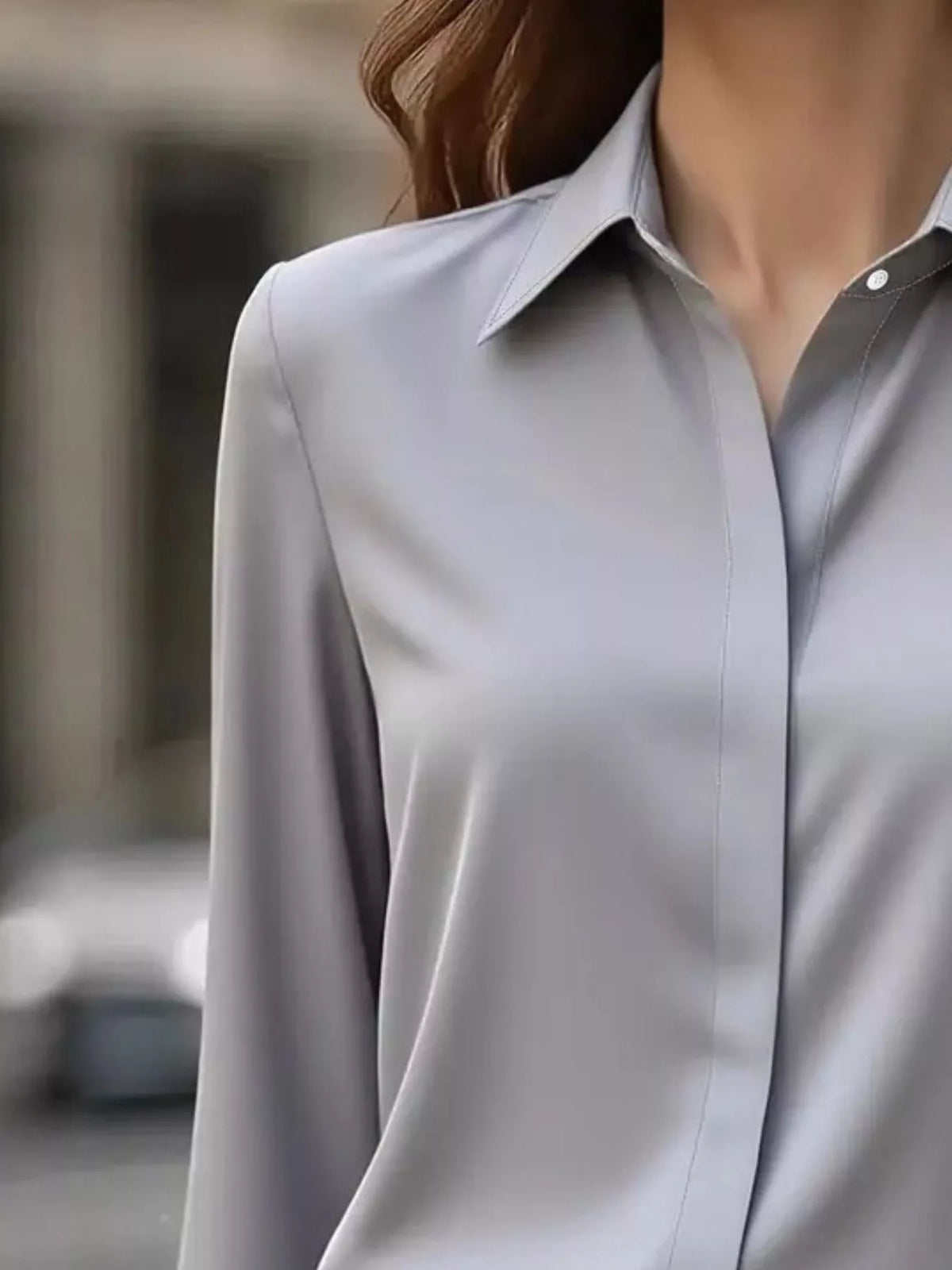 Button Down Collared Neck Long Sleeve Shirt (11)