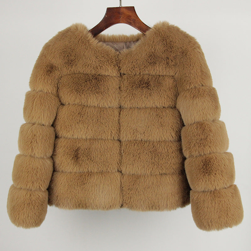 Fox Faux Fur Coat variant CJYD190238401AZ|CJYD190238402BY|CJYD190238403CX|CJYD190238404DW|CJYD190238405EV