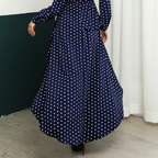 Long Sleeve Polka Dot Dress photo 2