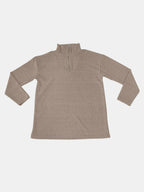 Full Size Quarter Zip Long Sleeve Top (14)
